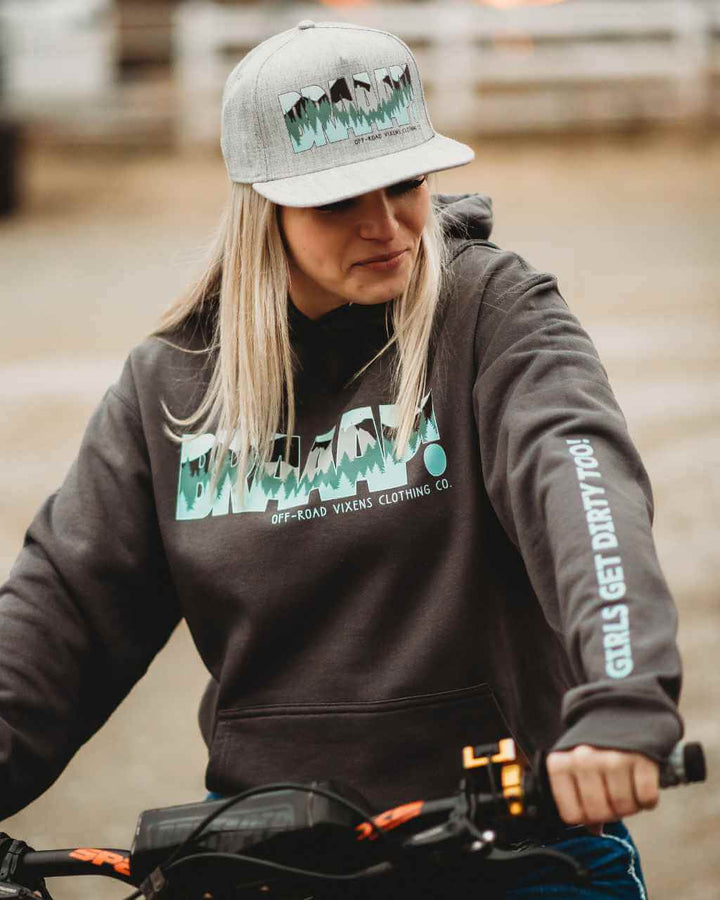 Braaap! Babe Unisex Pullover Hoodie