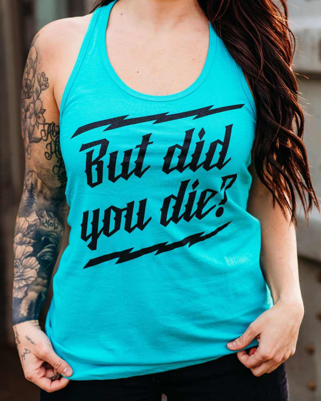 But did you Die? Racer Tank