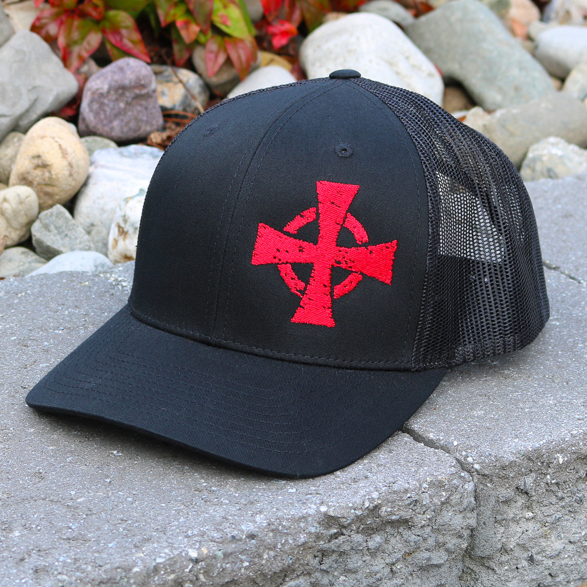 The Crusader Snapback Hat (Black)