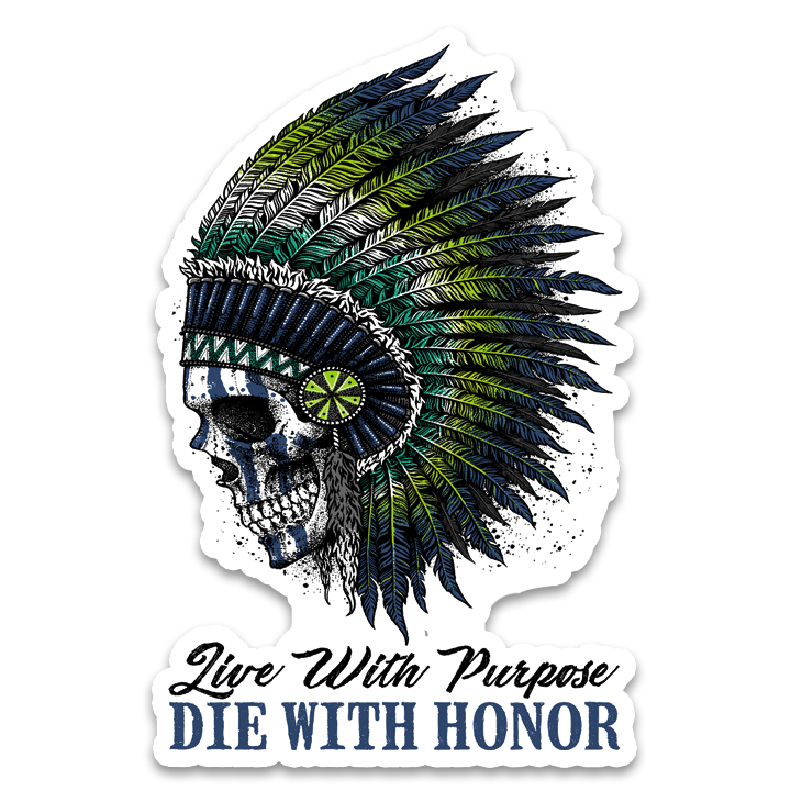 Die With Honor Decal