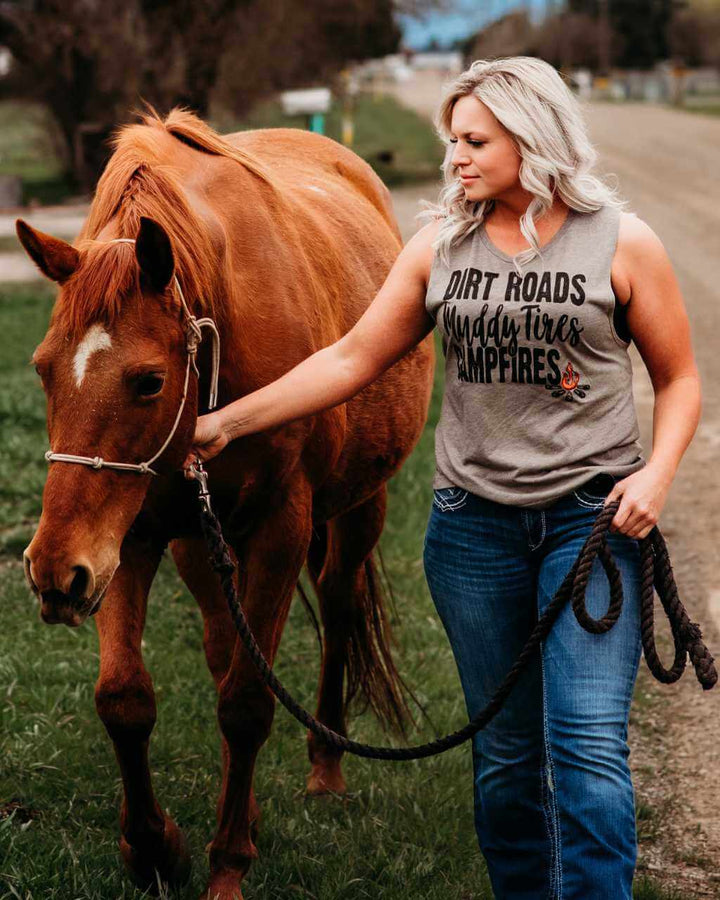 Dirt Roads Muscle Tank