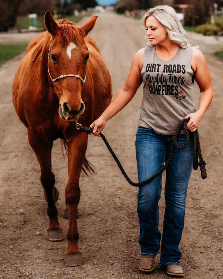 Dirt Roads Muscle Tank