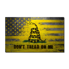 American Gadsden Don't Tread On Me Flag Decal