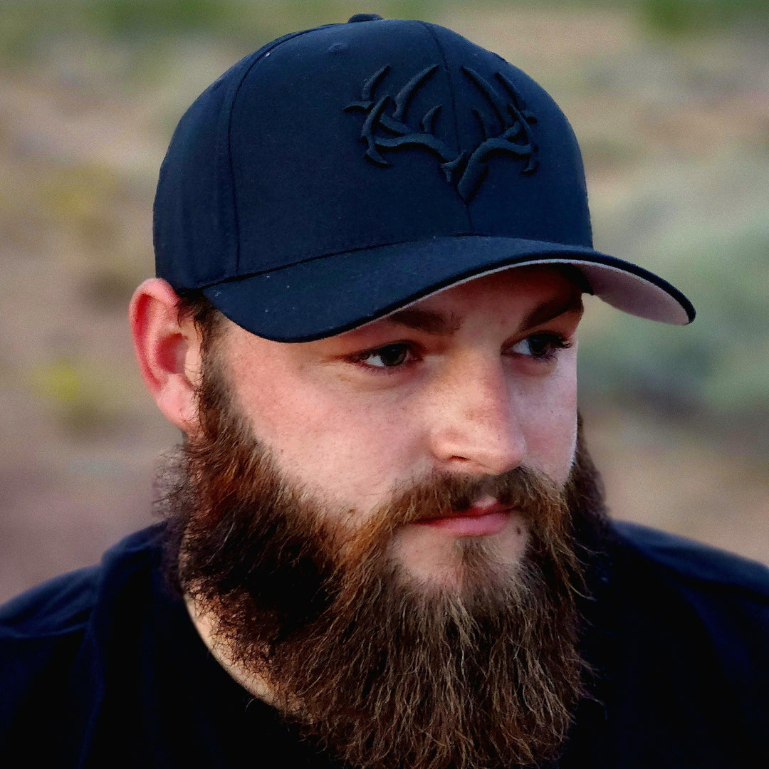 Eastwood Black Flex Hat (Youth/Adult to XXL Sizes)