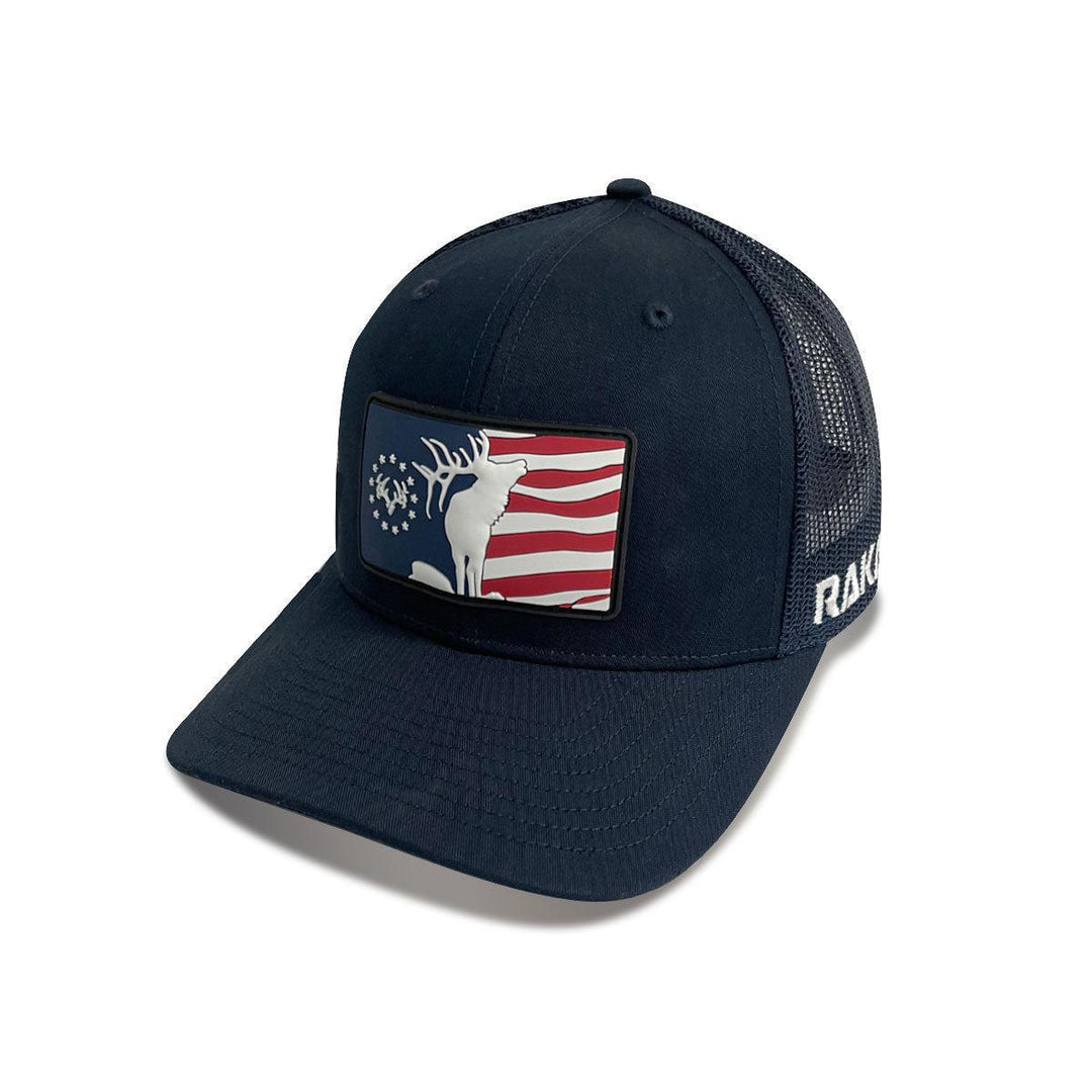 Freedom Elk PVC Patch Trucker Hat