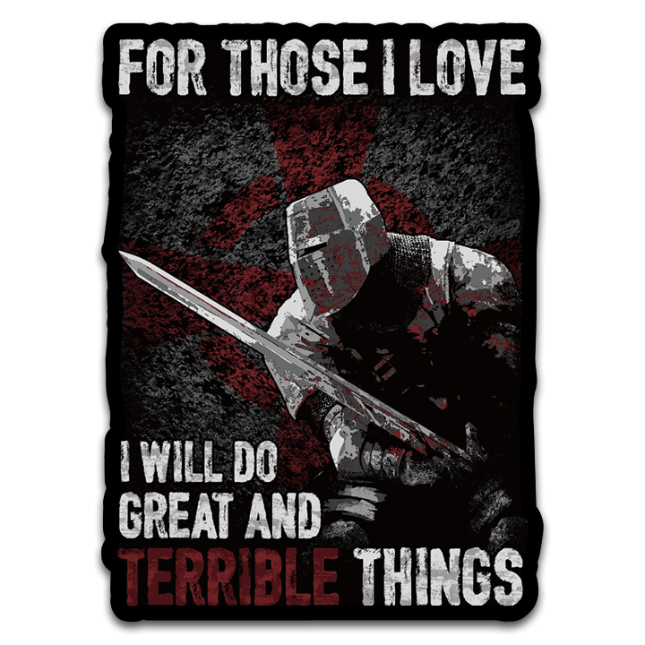 Great And Terrible Things Decal