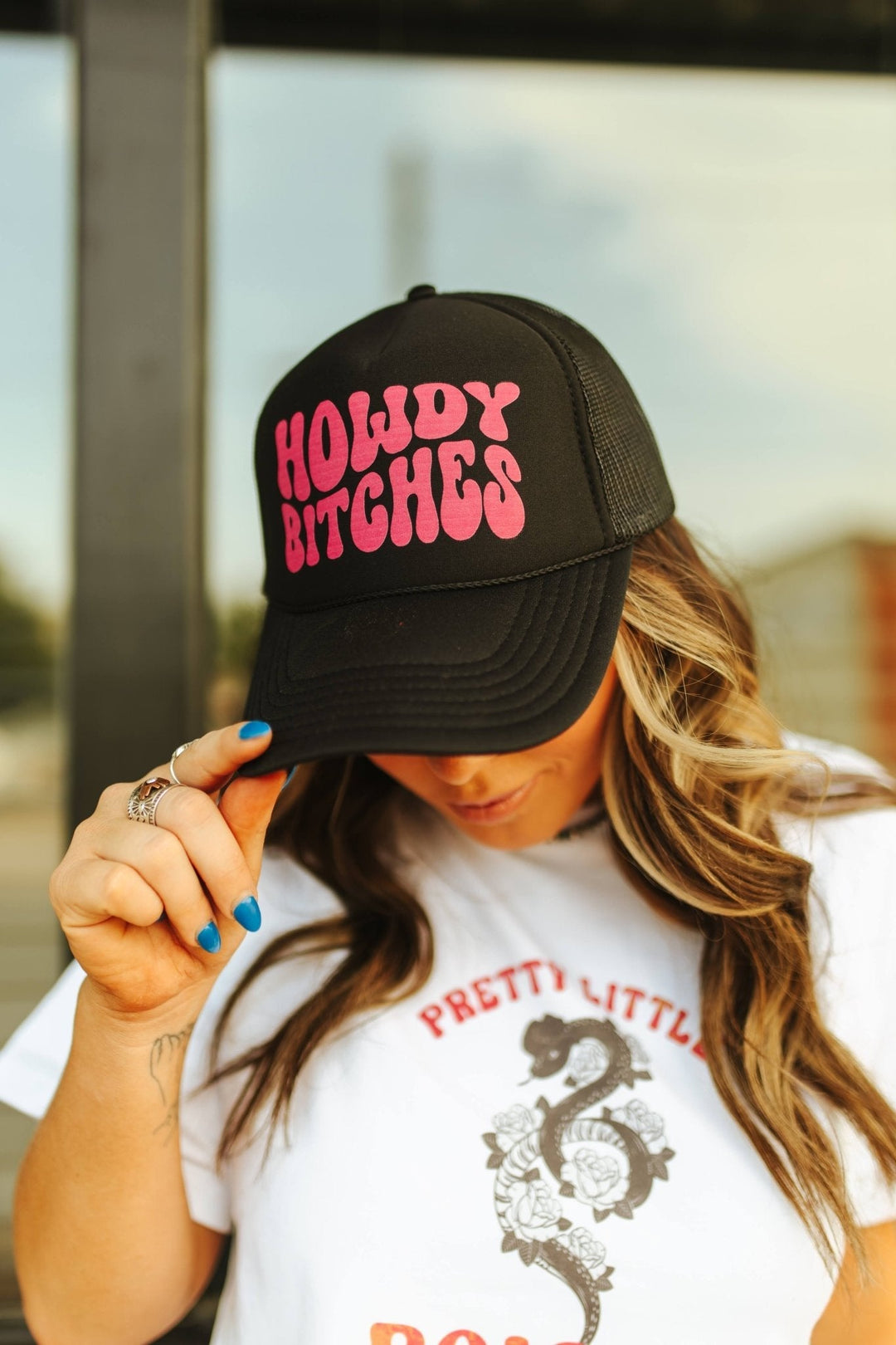 Howdy Bitches Trucker Hat