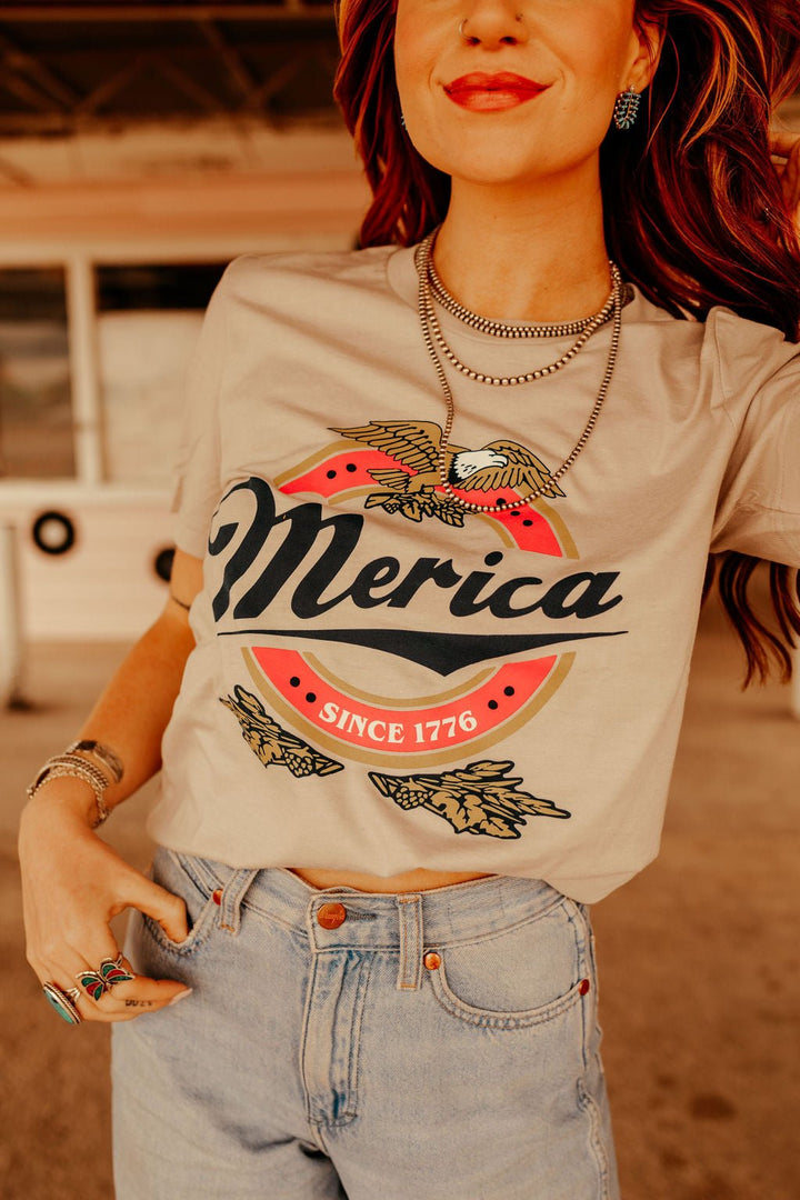 Merica Beer Tee