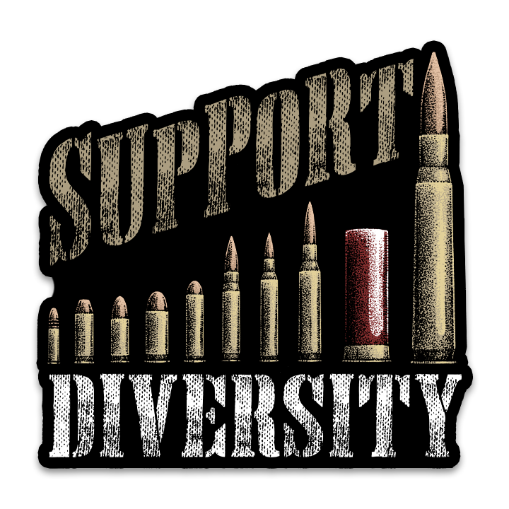 Support Diversity Printed Patch