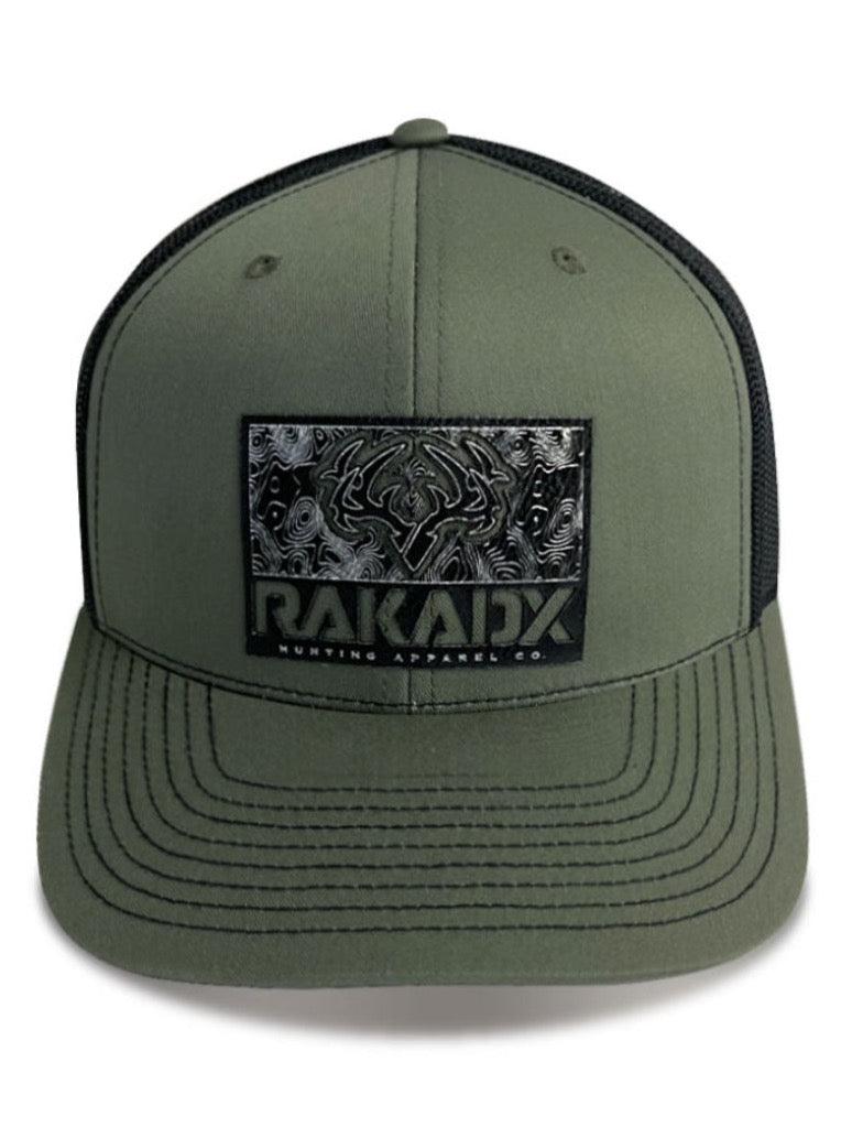 Topo Country Leather Patch Hat