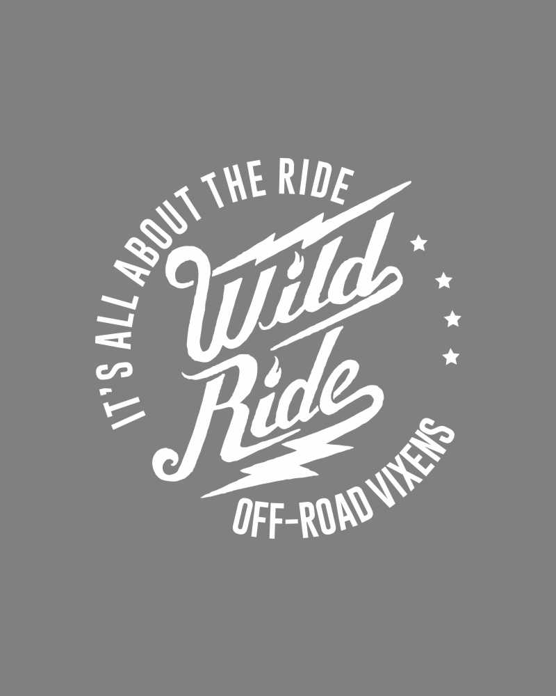 Wild Ride Decal 6" x 6"