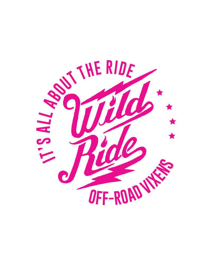 Wild Ride Decal 6" x 6"