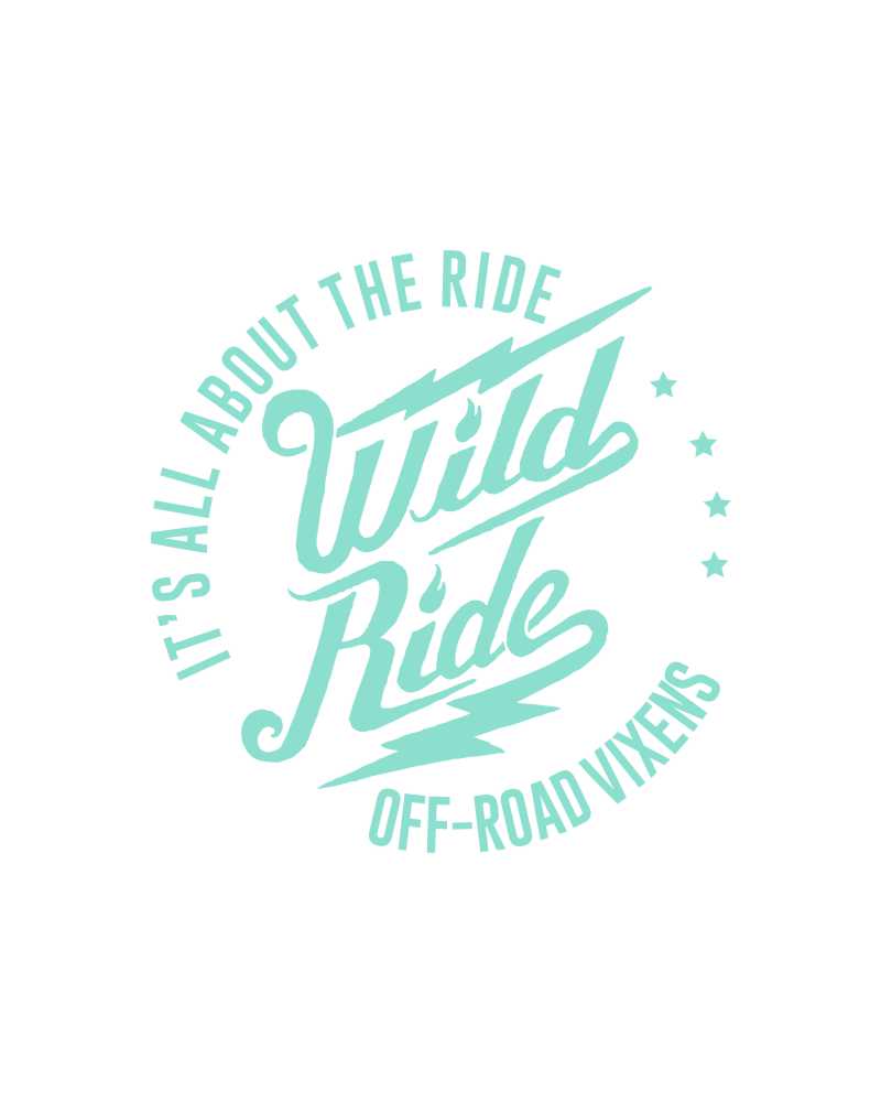 Wild Ride Decal 6" x 6"