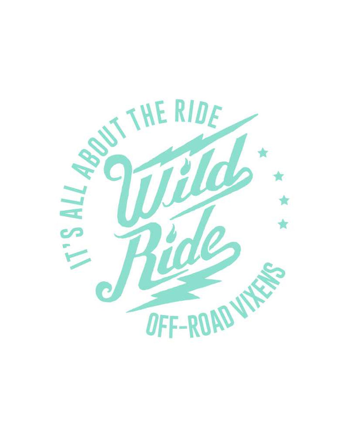 Wild Ride Decal 6" x 6"