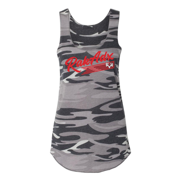 Womens Rebel Camo Racerback Tank Top